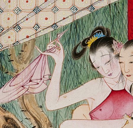 神木县-迫于无奈胡也佛画出《金瓶梅秘戏图》，却因此成名，其绘画价值不可估量